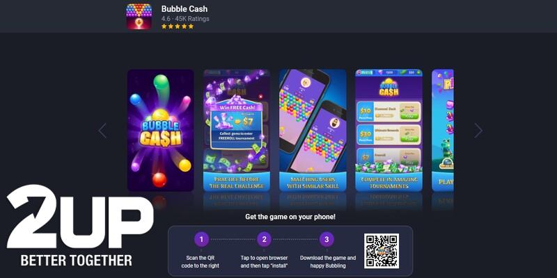game kiếm tiền trên iphone bubble cash