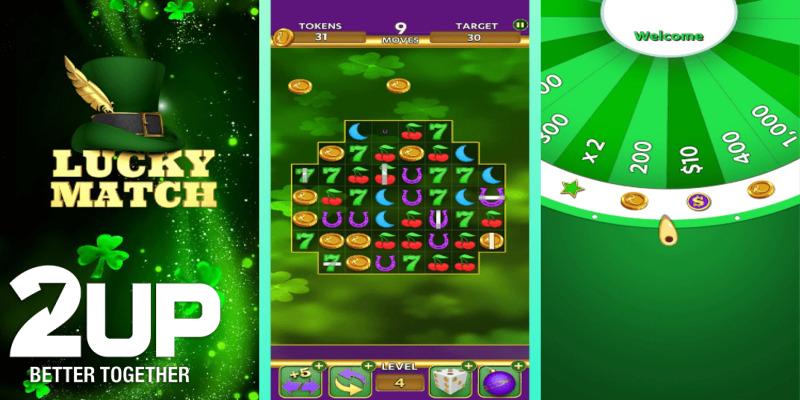 game kiếm tiền lucky match cho iphone